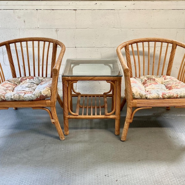 Rattan Chairs - Etsy