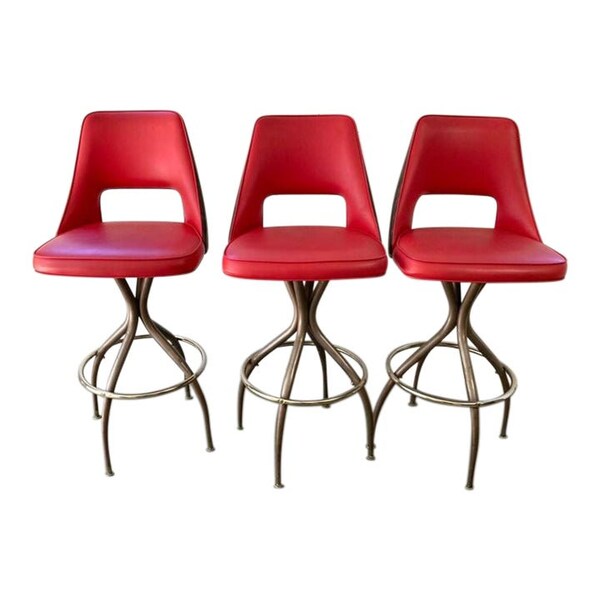 Retro Bar Stools Etsy