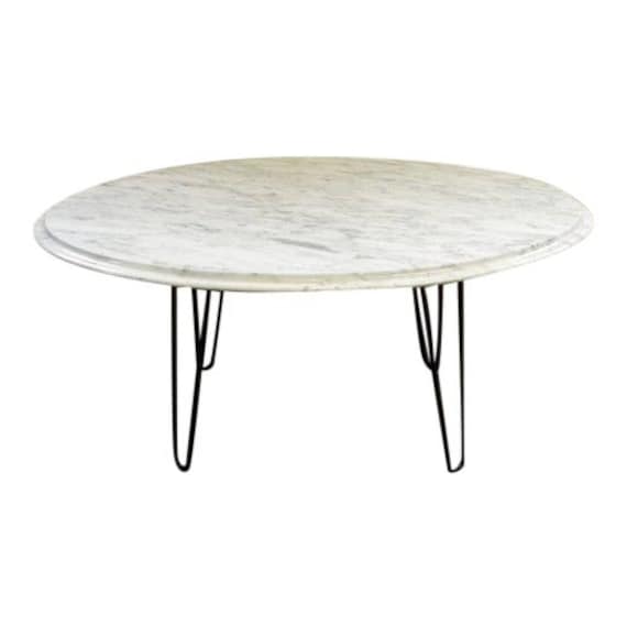 White coffee table hairpin legs deals