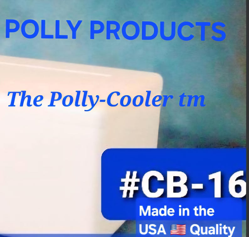 POLLY-COOLERtm CB16: dikwandige feestkoeler, gemaakt in de VS afbeelding 1