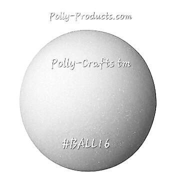 120mm 12cm White Polystyrene Foam Balls 3D Styrofoam Balls Spheres Science  Project,Christmas Ornaments,Snowman Crafts, Accessory,Huge Stock