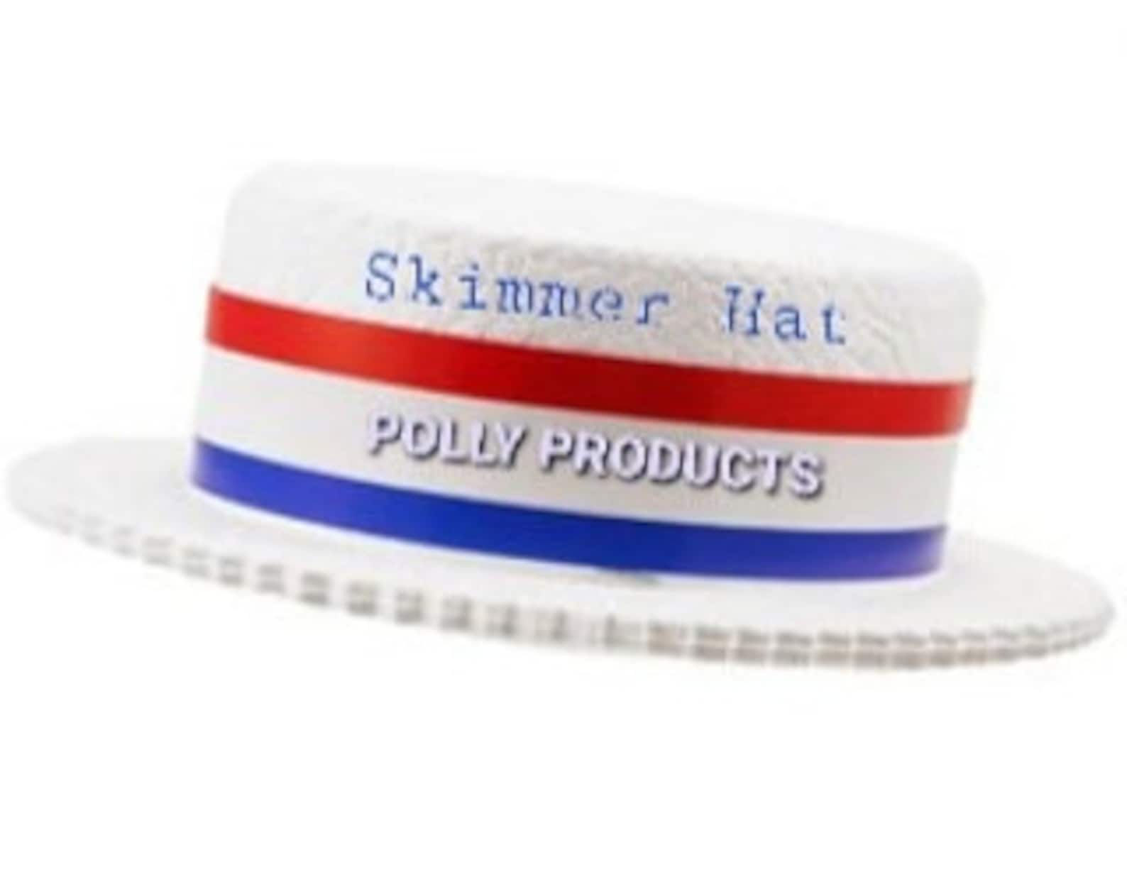 20 TWENTY Skimmer/ Boater Hats HATSK White by Polly Etsy