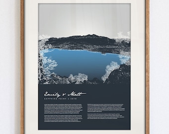 Sapphire Point Colorado Personalized Print