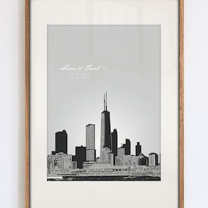 Chicago Illinois Personalized Print