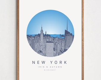 New York Customized Print