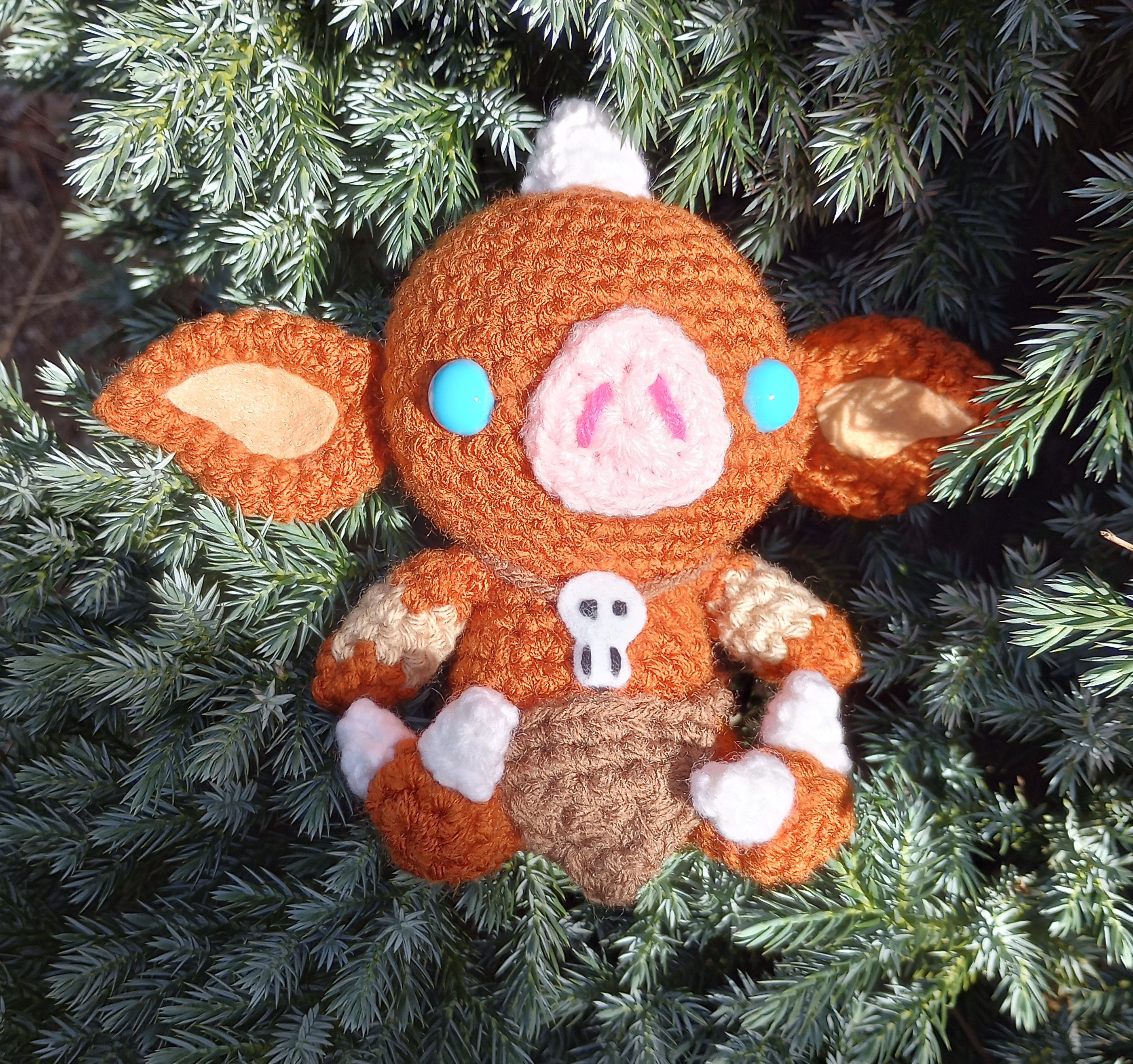 Bokoblin Inspired Plush Crochet Amigurumi - Handmade Stuffed Toy