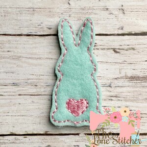TLS Feltie Bunny Butt 2 Embroidery Design