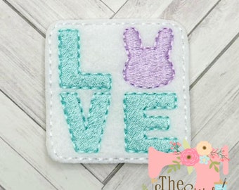 TLS Feltie Love Bunny Stamp Embroidery Design