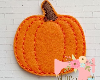TLSパンプキンフェルト刺繍デザイン