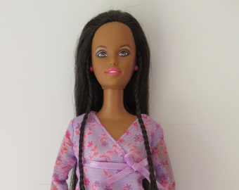 Barbie Happy Family Midge African American 11-1/2 Inch Fashion Doll and Dress Mattel Clean Pre-Owned