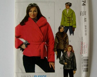 4974 McCall/'s ~ Misses/' Lined Jackets ~ Uncut Factory Folded