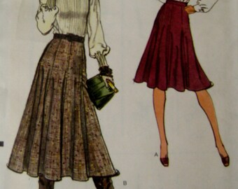 1970s flared skirt