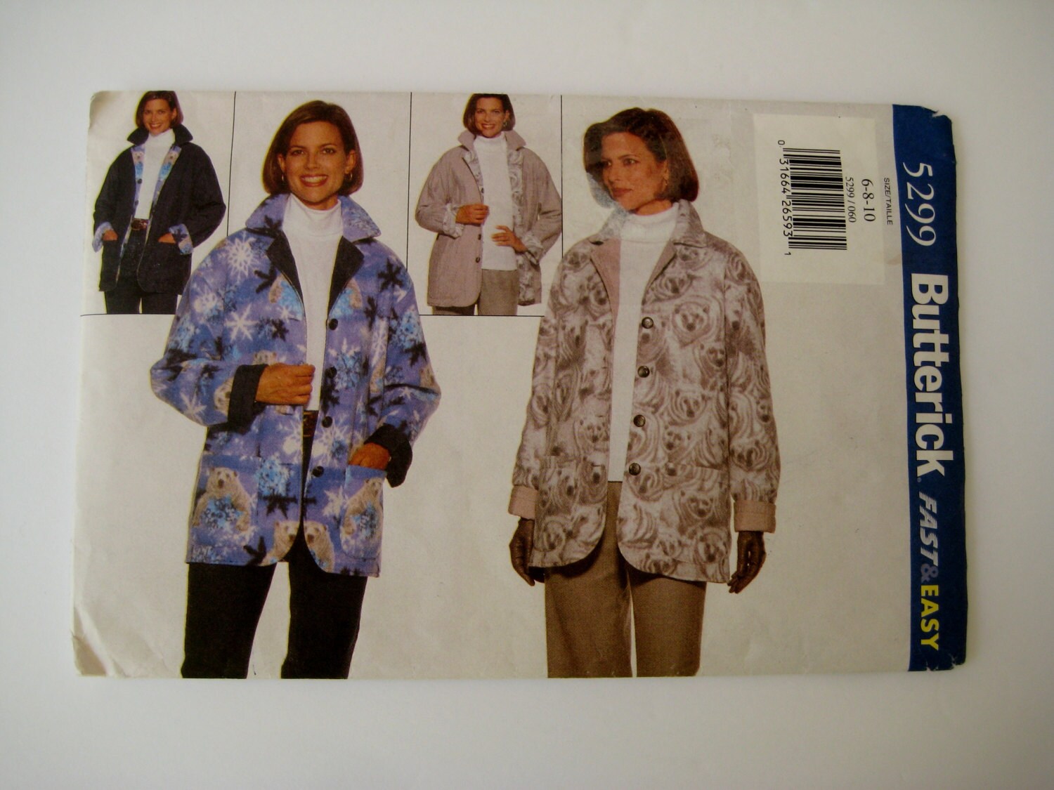 Oversized Denim Jacket Sewing Pattern