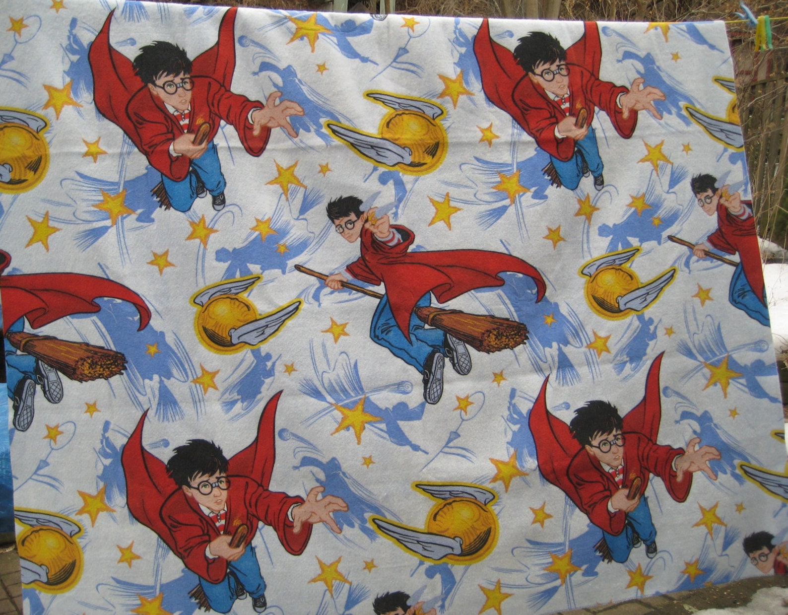 Harry Potter Blanket TWIN Size Kids Bedding Fabric Kids Etsy