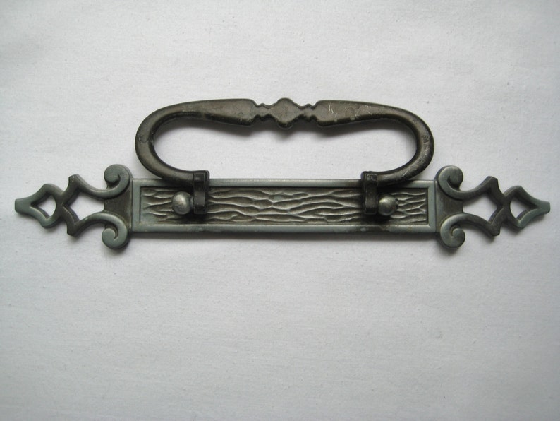 Vintage Drawer Handles Metal Spanish Drawer Pull 8 1 4 Inch Etsy