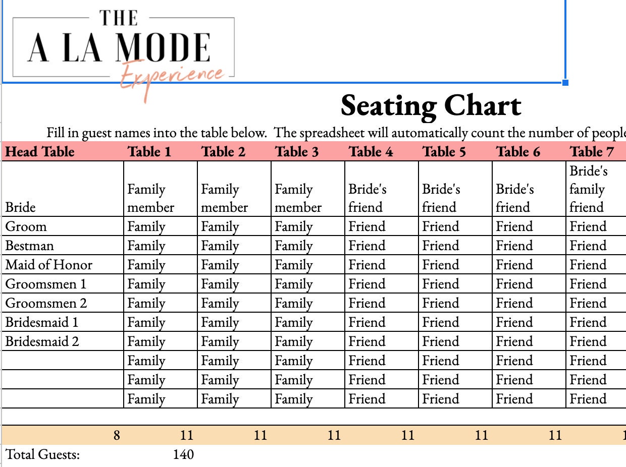 Wedding Planning Google Sheets Wedding Planning Google Sheets