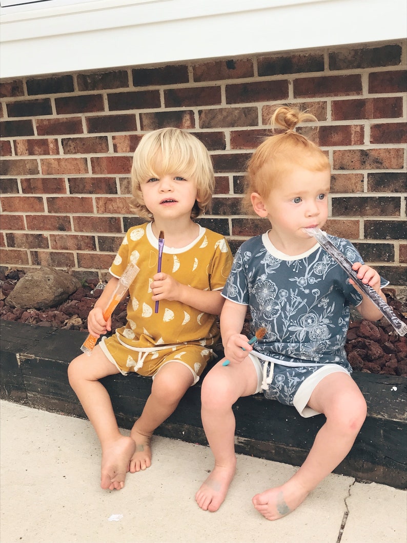 3M-6T Girls Summer Outfit Shorts /& T-Shirt Floral Print Outfit Baby Clothing Set Toddler Clothing Set Kids Summer Outfit