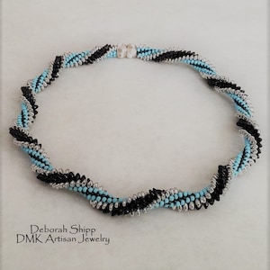 Kumihimo Ribbons Necklace Tutorial