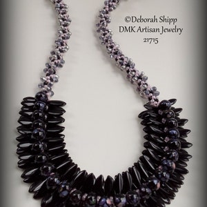 TUTORIAL ONLY - &quot;DAVINA&quot; Kumihimo Necklace