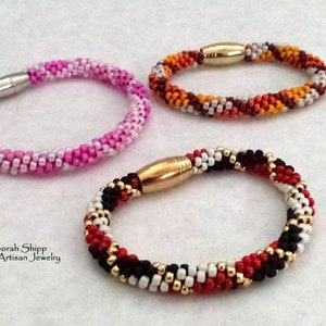 Kumihimo Tartan Armband Anleitung