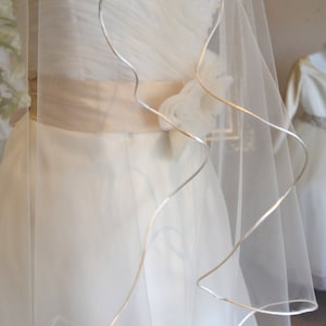 Cathedral Veil | Cathedral Wedding Veil with Blusher | Wedding Veil with Blusher |  Wedding Veils | Two Tier Veil | Double Layer Veil