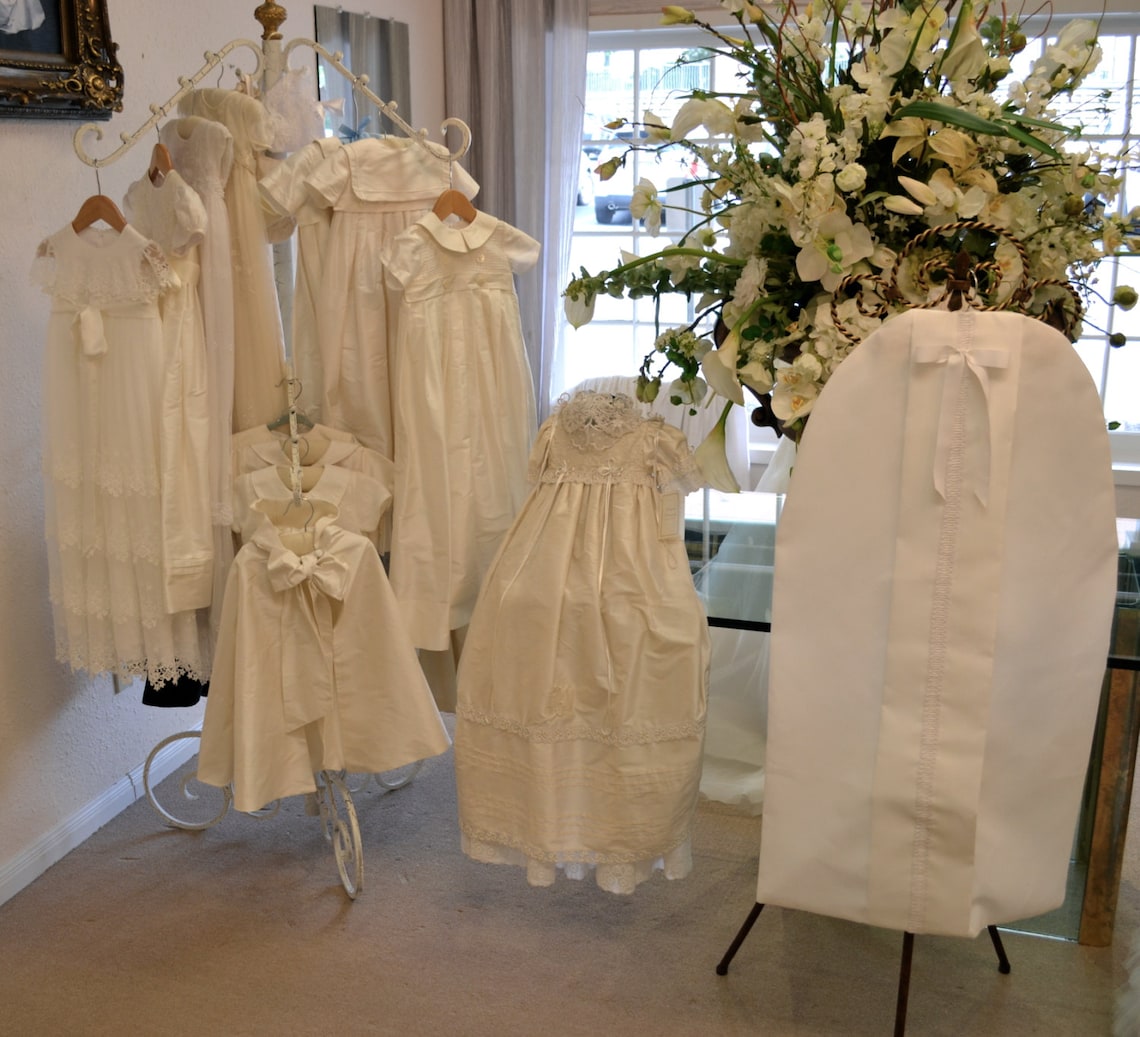 Christening Gown Keepsake Bag Baptism Gown Keepsake Bag Etsy