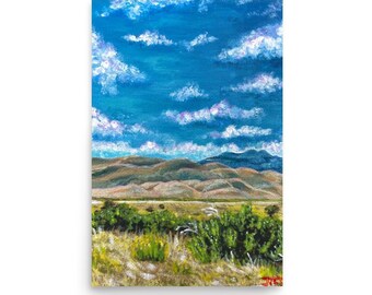 The Great Sand Dunes of Colorado Poster Print