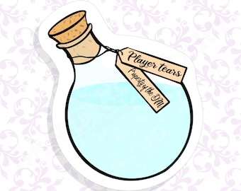 Sticker - Players tears - Property of the DM - Dungeons and Dragons - Holographic or Vinyl Sticker