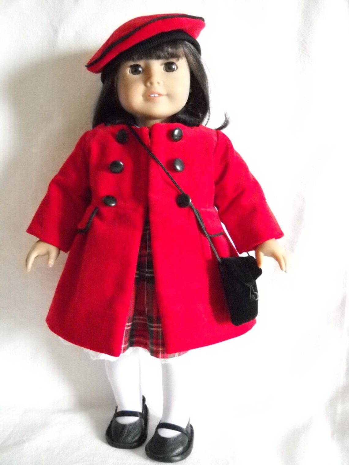 American Girl Doll Clothes 8 piece outfit Red | Etsy