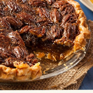 Chocolate Bourbon Pecan Pie Recipe: Thanksgiving Dessert (PDF Download)