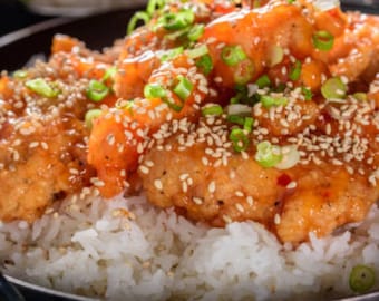 Orange Chicken Recipe: Crispy, Sweet & Spicy Sauce (Digital Download)