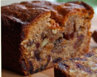 BEST RECIPE for Date Nut Bread / Rich and Moist / From Grandma's Vintage Cookbook Recipes / Instant Digital Download