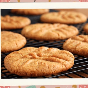 Best Peanut Butter Cookies Recipe from Grandma&#39;s Cookbook Recipes / Moist and Chewy Dessert Idea / Instant Digital Recipe Download