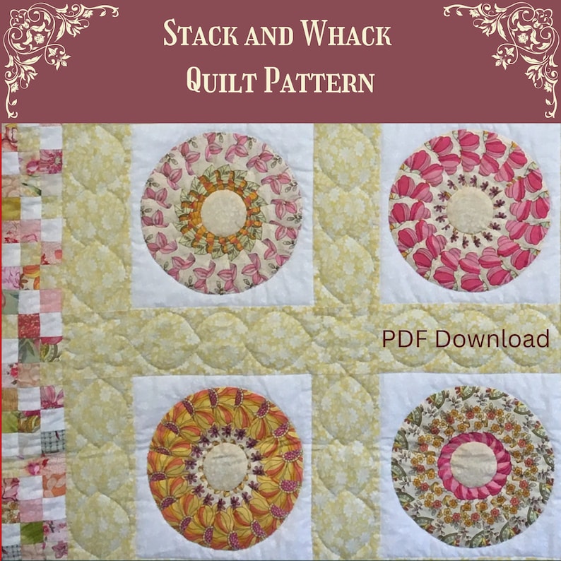 Stack and Whack Quilt Pattern / PDF Download / Detailed Etsy