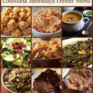 Best Jambalaya Recipe / Southern Recipes, Sausage Balls, Pimento Cheese, Pumpkin Soup, Dirty Rice, Mocha Cake, Instant Digital  PDF Download