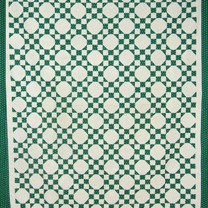 Snowball Nine Patch Quilt Pattern: Easy Quilt Pattern / Beginner Quilt Pattern / Pattern Includes 4 Sizes (PDF Digital Download Pattern)