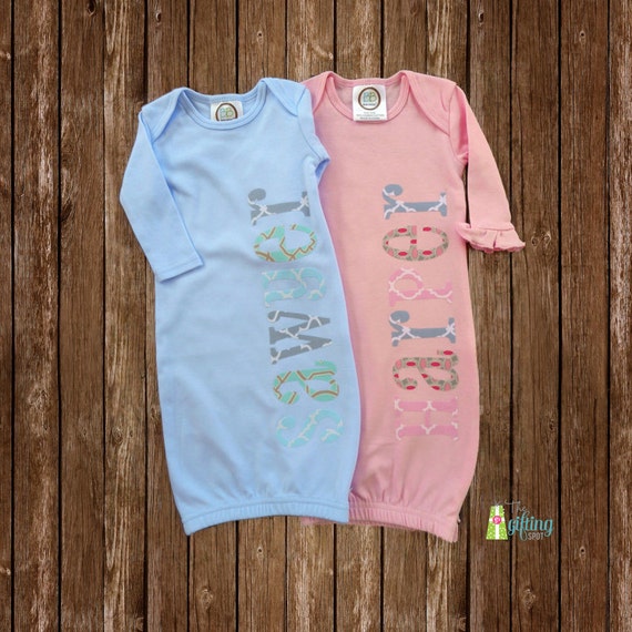 etsy monogrammed baby gifts