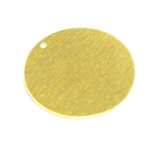 Brass Textured Round Disc , Raw Brass Round Charms , 0.8x30 mm , Findings   MT232