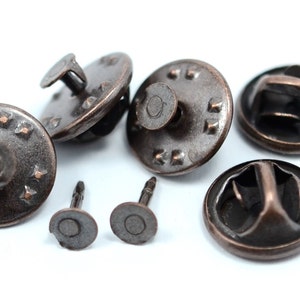 50 Pieces Copper Plated 5 mm Base Blanks Pasted Brooch Pin