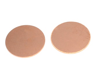 Raw Copper  Round Charms  , 0.8x25 mm Copper Without Hole Blanks , Stamping Copper Charms   MC9