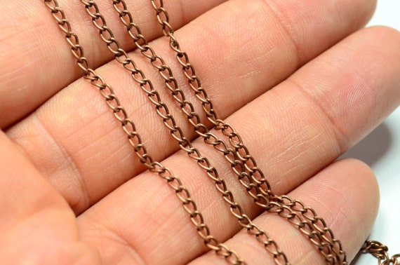 Copper plated hotsell chain
