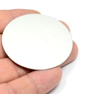 Stainless Steel Huge Blanks , Steel Disc Blanks  Without Hole  , 0.7x50 mm , Findings  MS4