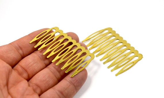 Brass hair comb deals