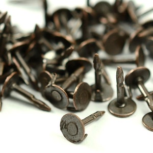 50 Pieces Copper Plated  5 mm Pad Lapel Pin /Tie Tack