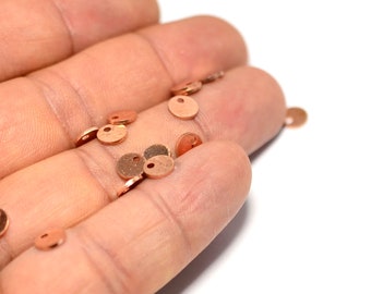 Dischi Rame Grezzo 10-200mm Dischi Di Rame Grezzi Tondi 10-200mm - Spessore 0.5-5mm - Per Fai-da-te E Artigianato Rame Per Artigianato