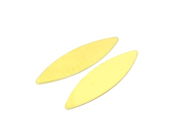 5 Uds. Raw Brass Ring Blanks , 0.8x16x55 mm Espacios en blanco personalizados , Stamping Blanks