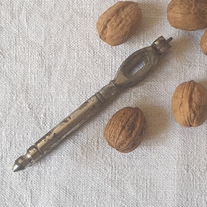 Antique steel Nutcracker Collectibles Nutcracker 1930s Kitchen accessories Chromed Steel