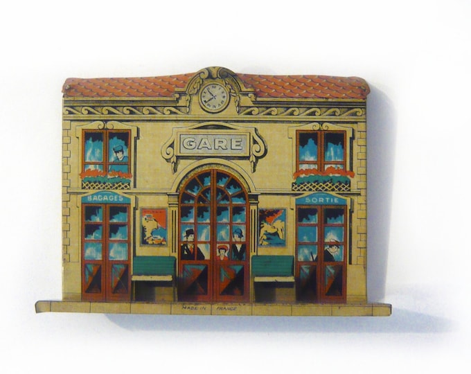 JOUET ANCIEN EN TOLE CR CHARLES ROSSIGNOL