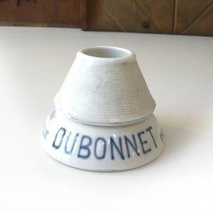 Match Striker Pyrogen Match Holder Dubonnet Vin au Quinquina Vin tonique End 19th Home Bar Decor Bistro Decor signed Le Pyrogène Paris