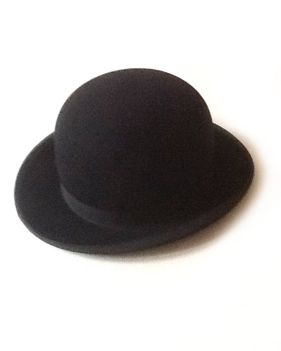 Bowler Hat Vintage 1900-1930s Bowler Hat Men Bowl… - image 2